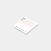Post het bericht Custom Pink Wash Post-it® Notes (Schuin)