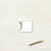 Post het briefje met spleet post-it® notes (Op bureau)