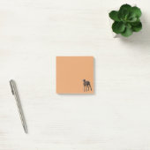 Post het briefje van Brindle Great Dane Post-it® Notes (Kantoor)