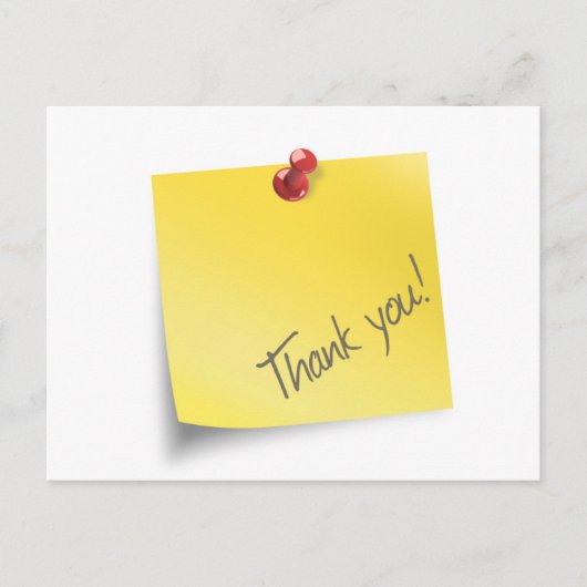Post het Dank je Briefkaart (Voorkant)
