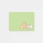 Post het met Chow Chow Dog Post-it® Notes (Voorkant)