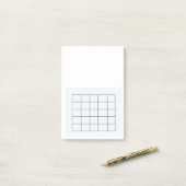 Post het Nota Guitar Figuur Post-it® Notes (Op bureau)