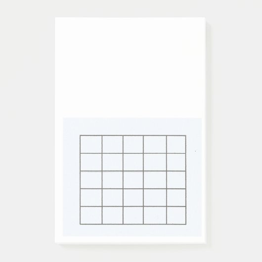 Post het Nota Guitar Figuur Post-it® Notes (Voorkant)