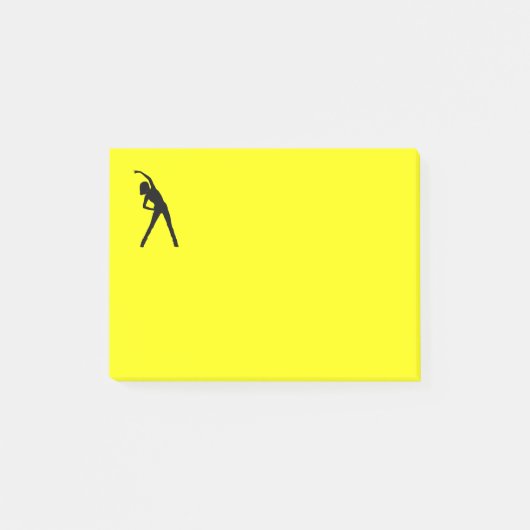 Post het Nota met Stretching Dame Post-it® Notes (Voorkant)