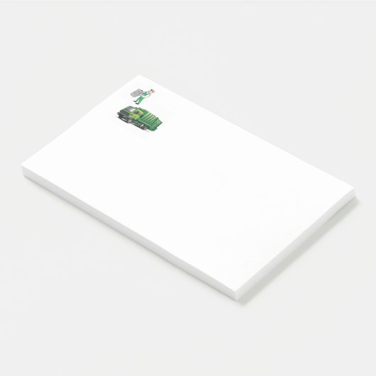 Post het Nota Vuilniswagen Post-it® Notes (Schuin)