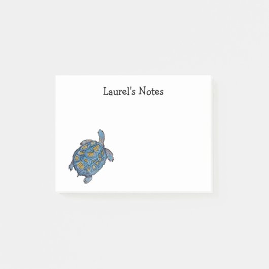 Post het Nota's met Desert Tortoise Post-it® Notes (Voorkant)