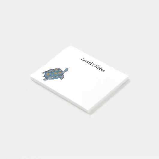 Post het Nota's met Desert Tortoise Post-it® Notes (Schuin)