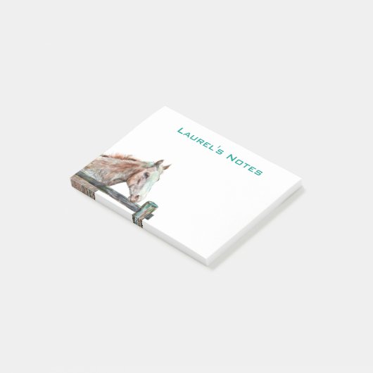 Post het Nota's met Gepilde Paarden Post-it® Notes (Schuin)