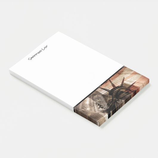 Post het Notitieboekje voor winkelen voor mensen Post-it® Notes (Schuin)