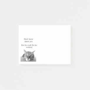 Post het Notities-grappig kat Post-it® Notes