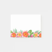 Post het Notities-tropische bloemen Post-it® Notes (Voorkant)