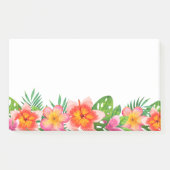 Post het Notities-tropische bloemen Post-it® Notes (Voorkant)