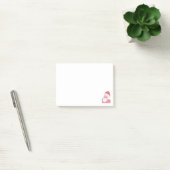 Post Het Notities van Pointillism Santa Claus Post-it® Notes (Kantoor)