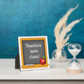 Post het Trots: Leraren hebben Klasse! Fotoplaat (Insitu)