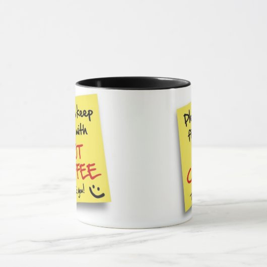 Post HOT COFFEE - mok (Midden)