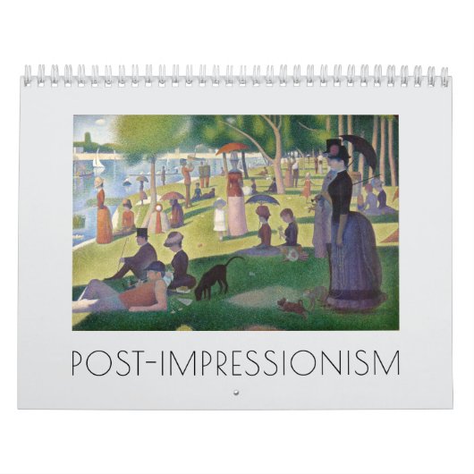 Post-Impressionism Fine Art Paintings Kalender (Hoes)