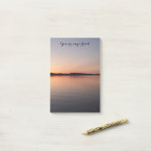 Post it block med solnedgång post-it® notes (Op bureau)