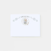 Post-it, bloemig en verfijnd. post-it® notes (Voorkant)