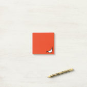 Post-it-briefjes met grote glimlach post-it® notes (Op bureau)