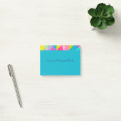 Post it - Bright geometrisch patroon aanpassen Post-it® Notes (Kantoor)