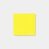 Post-it® Dot-Grid Klebezettel 7*7 Gelb (EA) Notes (Voorkant)