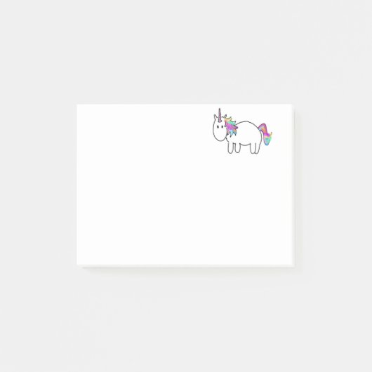 Post-it Einhorn - für magische Notizen Post-it® Notes (Voorkant)