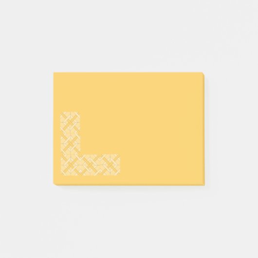 Post-it - Interwoven Diamonds Post-it® Notes (Voorkant)