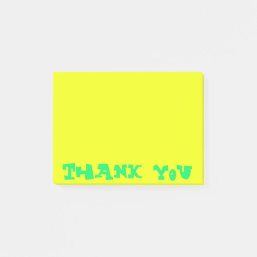 Post-it® Klebezettel Thank you Post-it® Notes (Voorkant)