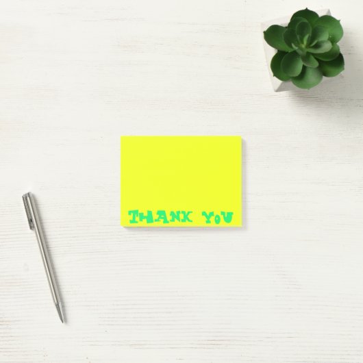Post-it® Klebezettel Thank you Post-it® Notes (Kantoor)