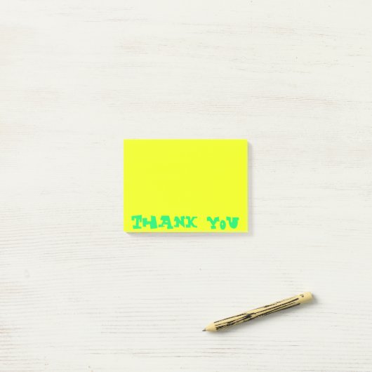 Post-it® Klebezettel Thank you Post-it® Notes (Op bureau)
