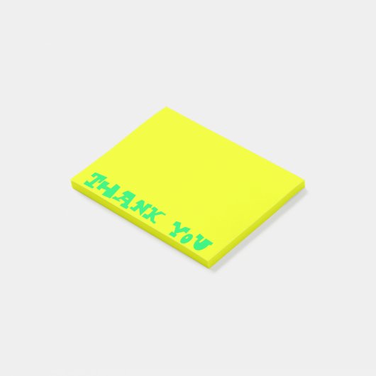 Post-it® Klebezettel Thank you Post-it® Notes (Schuin)