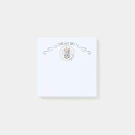 Post-it, klein, bloemmotief en verfijnd. post-it® notes