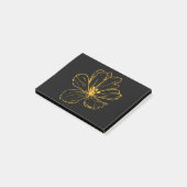 Post-it® Kleine gele bloem - Kook Art Post-it® Notes (Schuin)