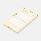 Post-it® Lijst van boodschappen Notes (Schuin)