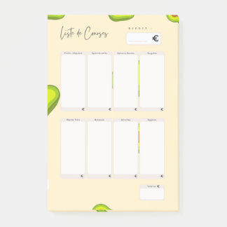 Post-it® Lijst van boodschappen Notes
