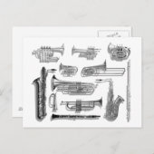 Post it Loud Briefkaart (Voorkant / Achterkant)