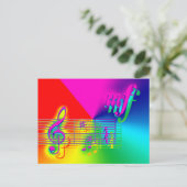 Post it Loud Briefkaart (Staand voorkant)