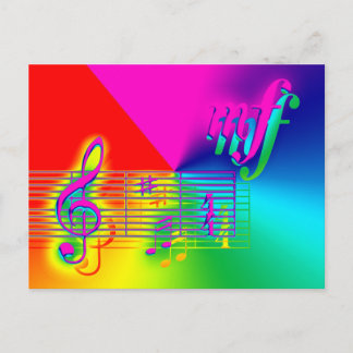 Post it Loud Briefkaart