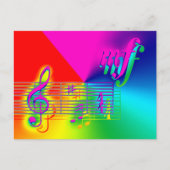 Post it Loud Briefkaart (Voorkant)