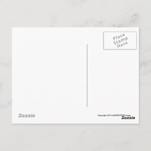 Post it Loud Briefkaart (Achterkant)