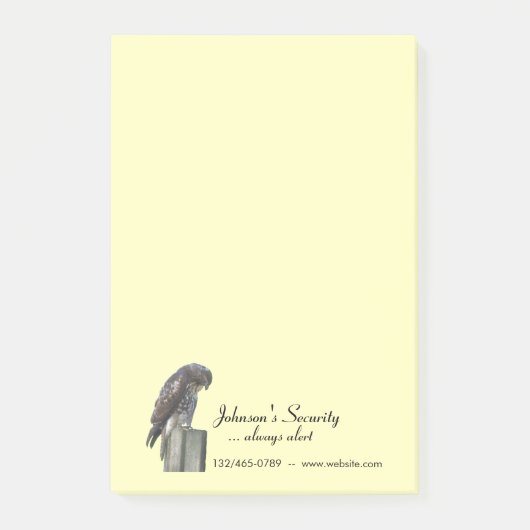 Post-it (lrg) - Valk en BedrijfsInformatie Post-it® Notes (Voorkant)