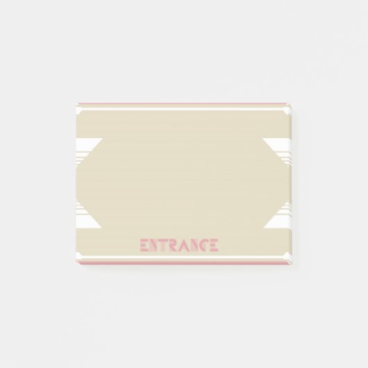 Post-it Memo [Art Deco] Post-it® Notes (Voorkant)