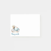 Post-it met antieke fiets post-it® notes (Voorkant)