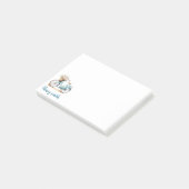 Post-it met antieke fiets post-it® notes (Schuin)