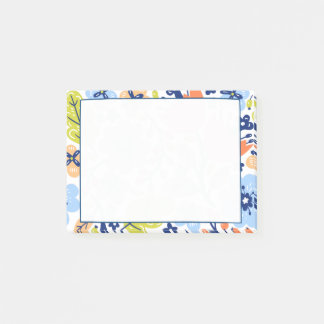 Post-it® Motif Floral Coloré Post-it® Notes