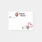 Post-it-nota voor schoolverpleegkundigen post-it® notes (Voorkant)