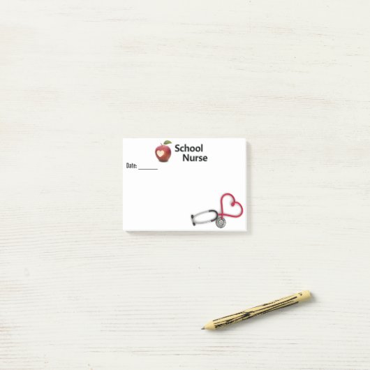 Post-it-nota voor schoolverpleegkundigen post-it® notes (Op bureau)