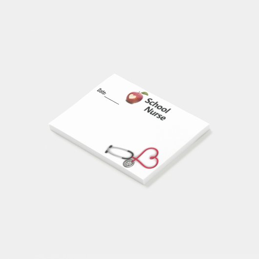 Post-it-nota voor schoolverpleegkundigen post-it® notes (Schuin)