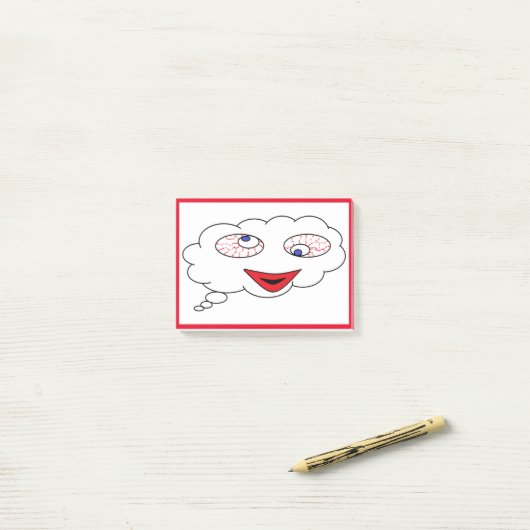 Post-it Nota's Gepersonaliseerd Gepersonaliseerd Post-it® Notes (Op bureau)