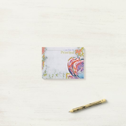 Post-it nota's van Opdrachtgever Post-it® Notes (Op bureau)